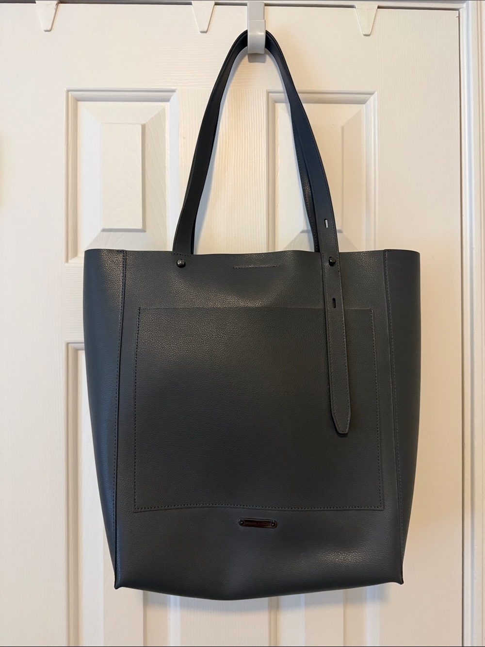 Rebecca Minkoff Slate Gray Leather Tote NWOT